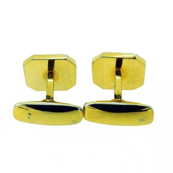 SAINT LAURENT cuffs YSL logo Gold hardware Authentic used T18939 authentic - Picture 13 of 16